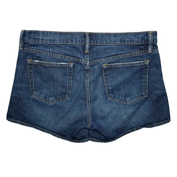 Ralph Lauren Sport Denim Shorts Women's Size 10 Blue High Rise 100% Cotton USA - Picture 4 of 6